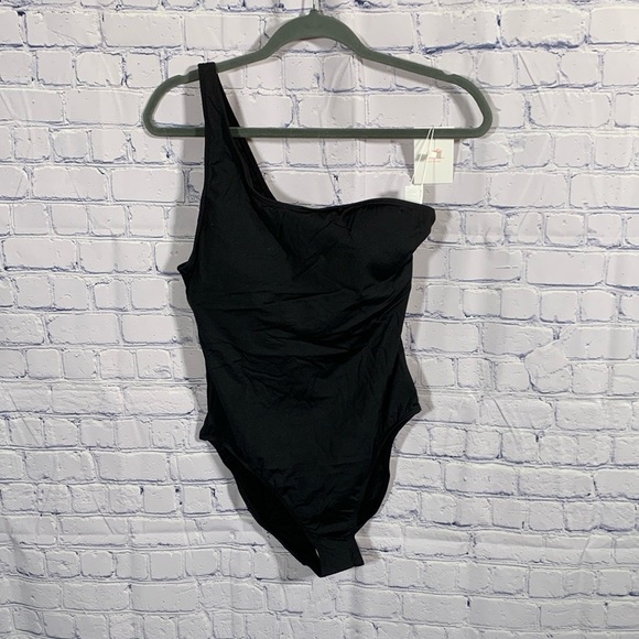 Andie Other - Andie Swim Womens Nantucket One Piece Black Beach Vacation Cruise Island LT NWT